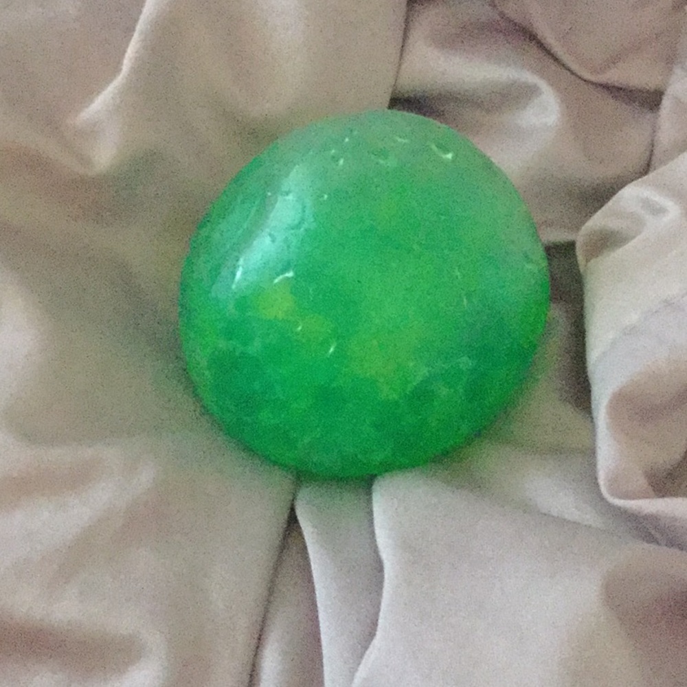 Light and dark green squishy